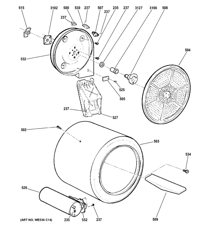 Diagram for GTDP200GF2WS