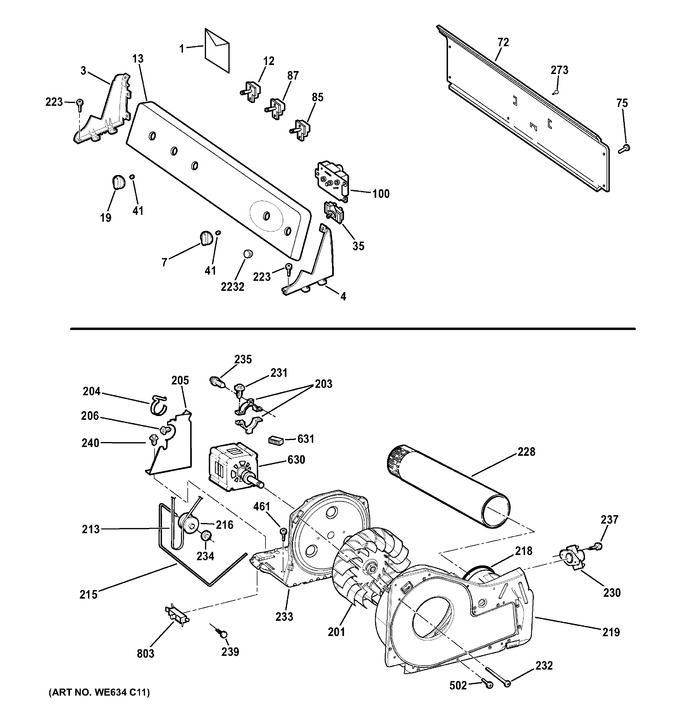 Diagram for GTDP280GH0WS