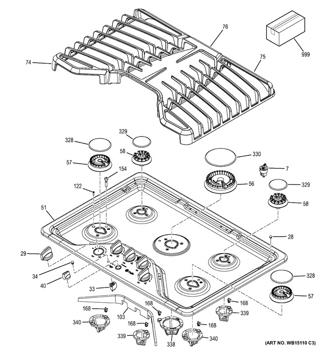 Diagram for PGP953SET2SS