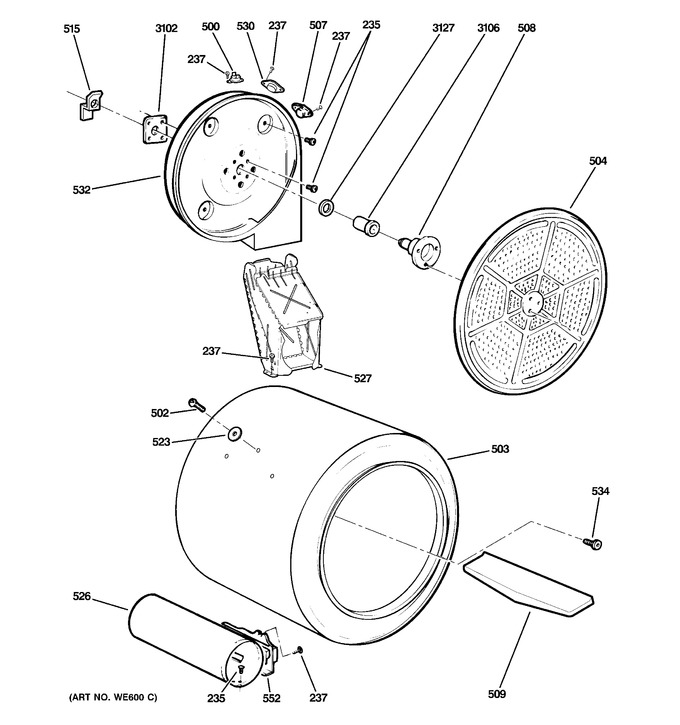 Diagram for GTDS580GD1WW