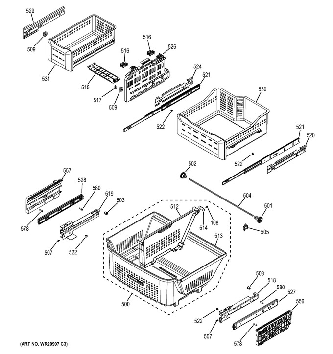 Diagram for CYE23TSDCSS