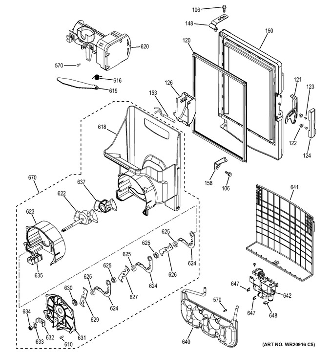 Diagram for GFE29HGDCBB