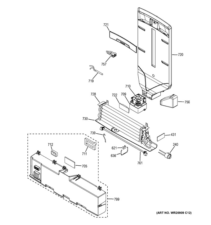 Diagram for GFE27GGDAWW