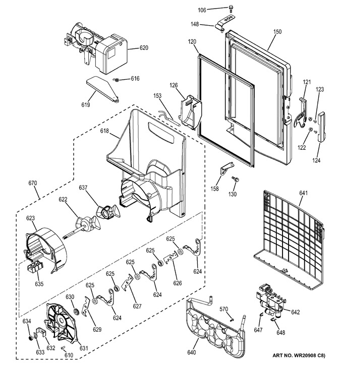 Diagram for GFE27GSDBSS