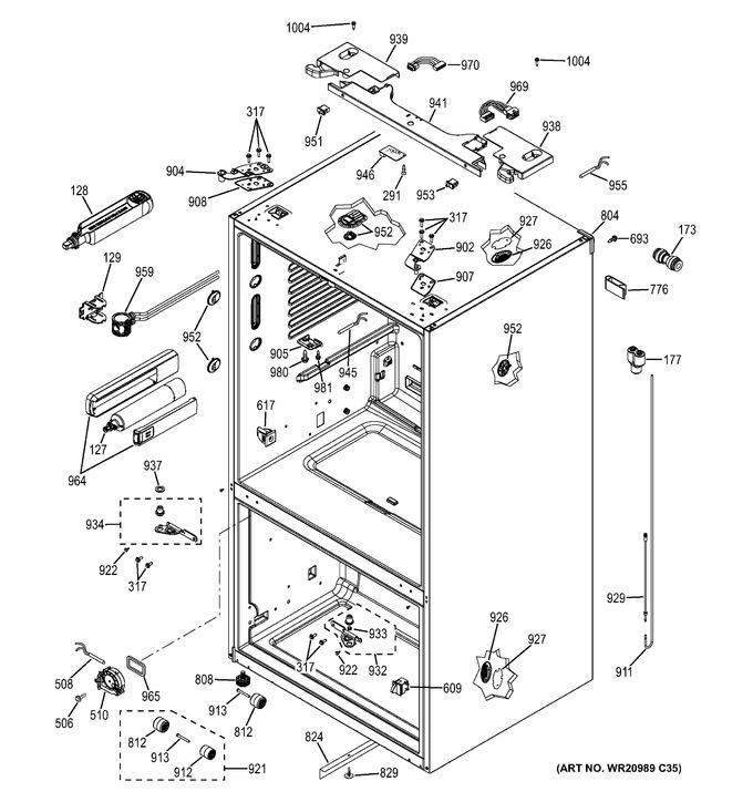 Diagram for GFE27GSDBSS