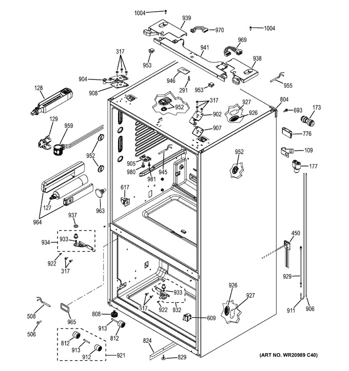 Diagram for GNE26GGDBWW