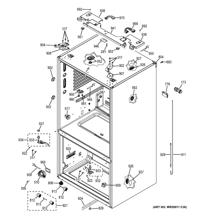 Diagram for PFE27KSDCSS