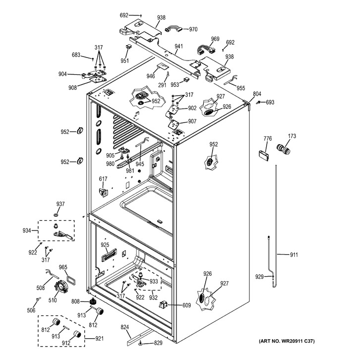 Diagram for PFE29PSDCSS