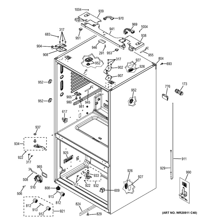 Diagram for PYE23KSDBSS