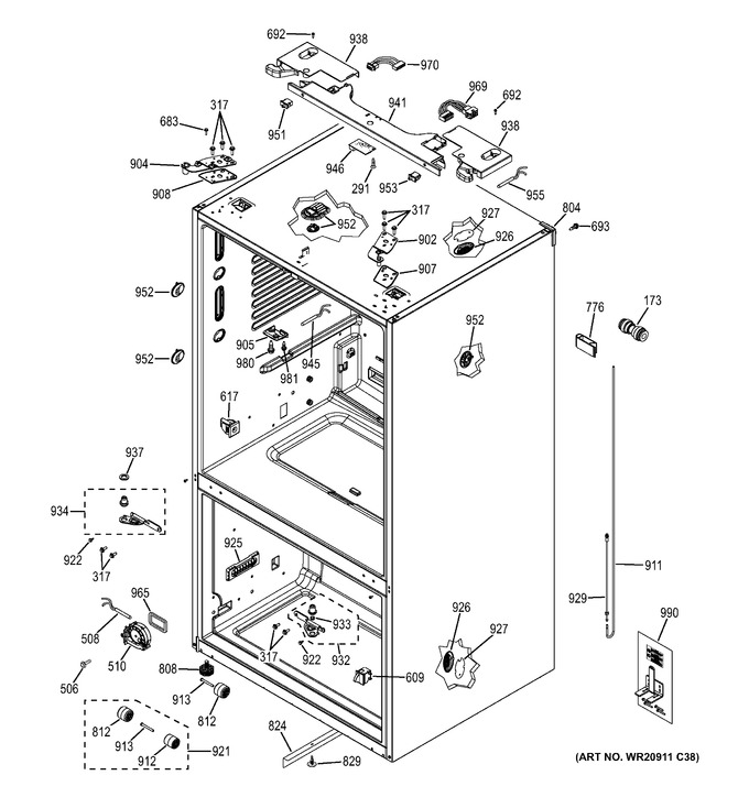 Diagram for PYE23KSDCSS