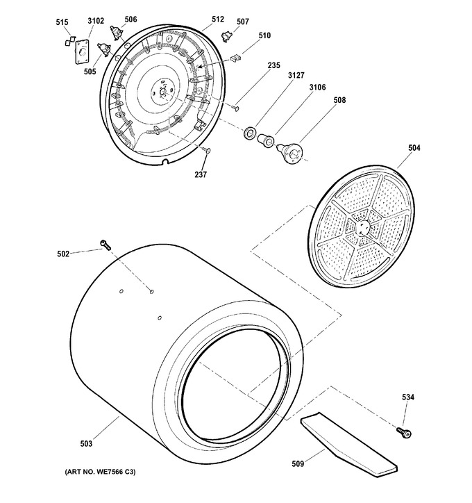 Diagram for DMCD330EJ4WC