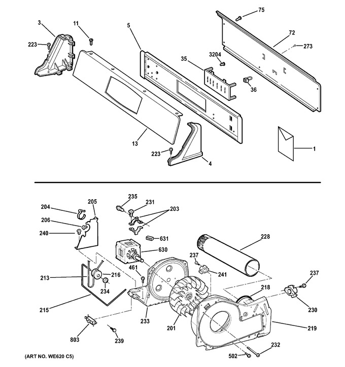 Diagram for DNCD450EGCWC