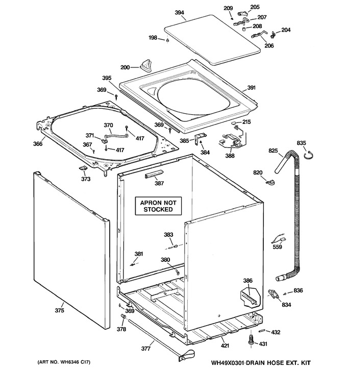 Diagram for GTAN5550D1WW