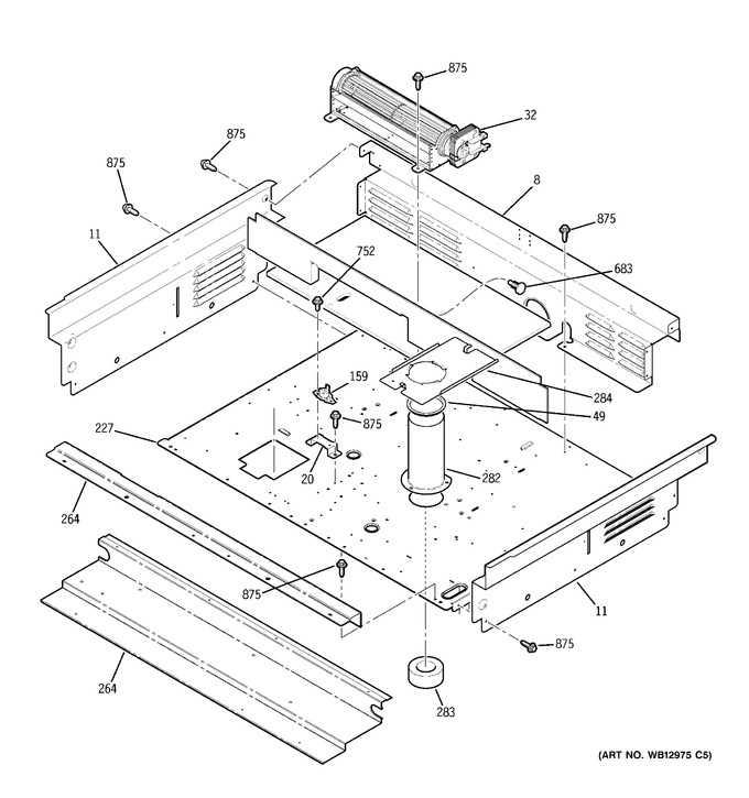 Diagram for JGS905SEK3SS