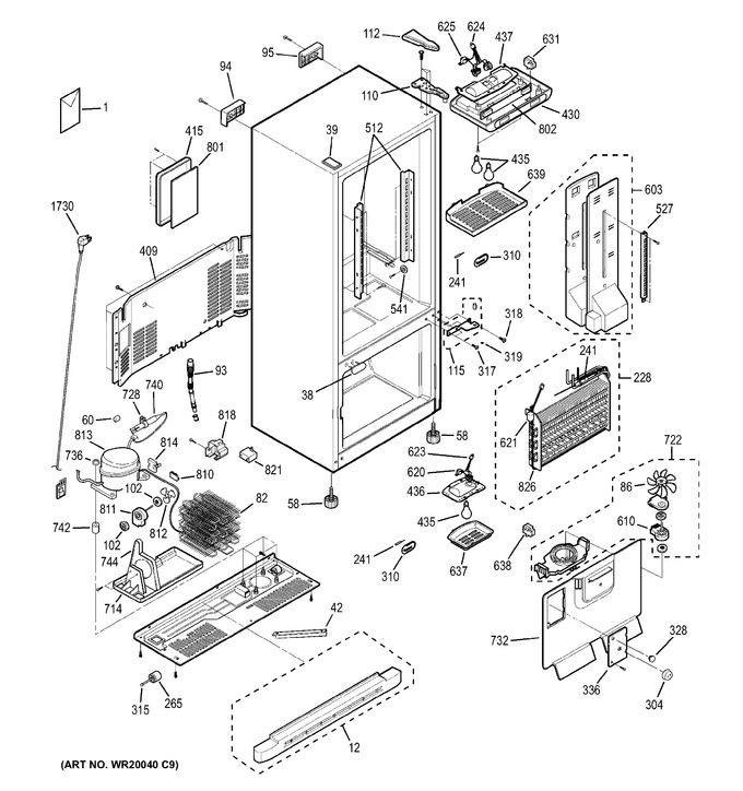 Diagram for GBS22KBSCWW