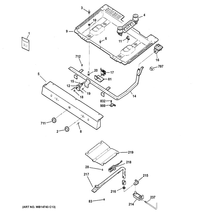 Diagram for RGB508PEF1CT