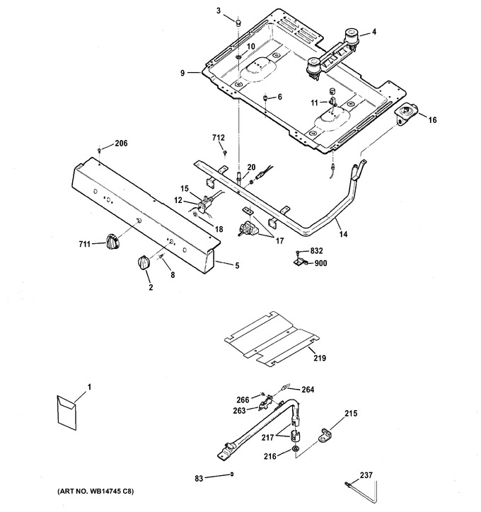 Diagram for RGB518PCH1CT