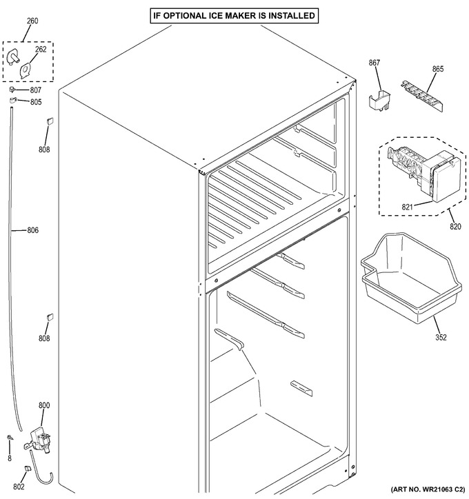Diagram for GTS18GTHBRWW