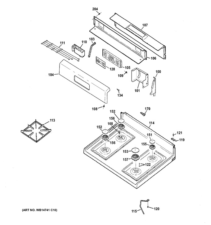 Diagram for RGB530DEH1BB