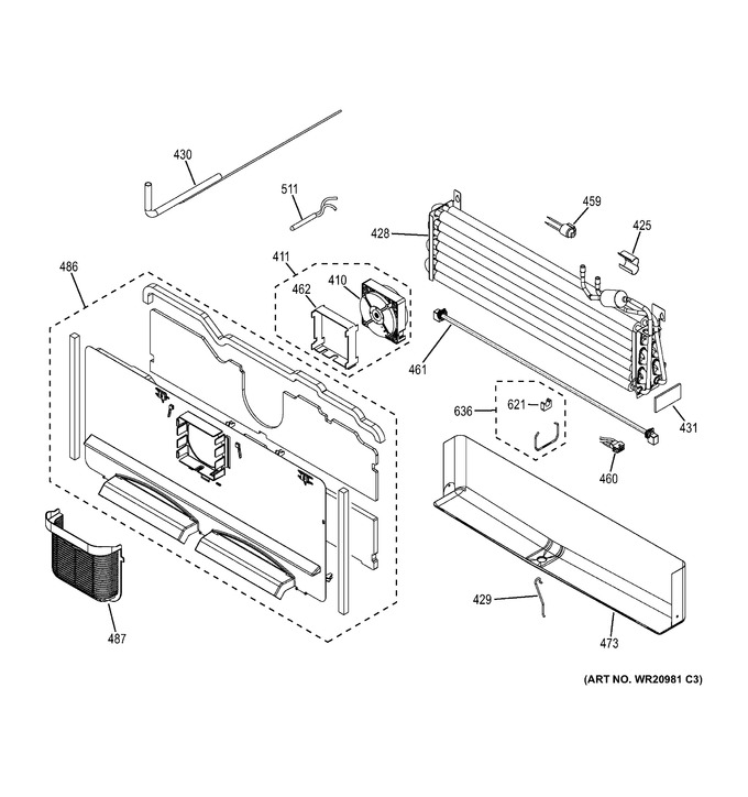 Diagram for PYE23KSDESS