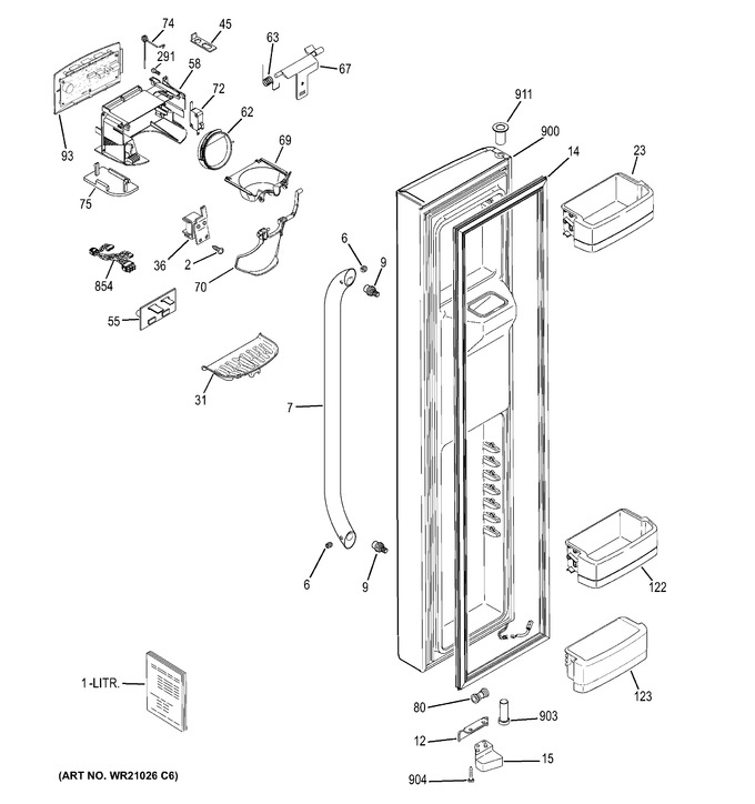 Diagram for HSS25ATHBCWW