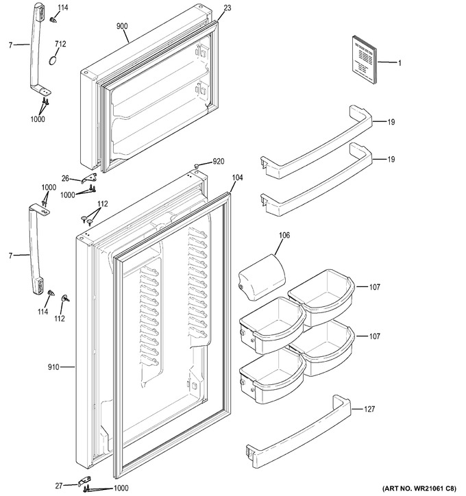 Diagram for GIE18HGHDRWW