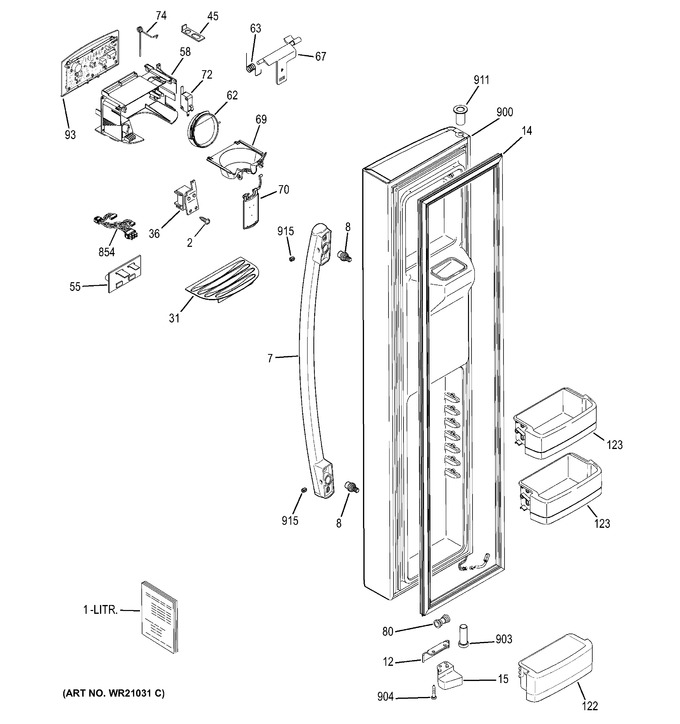 Diagram for GSS23HGHBCWW