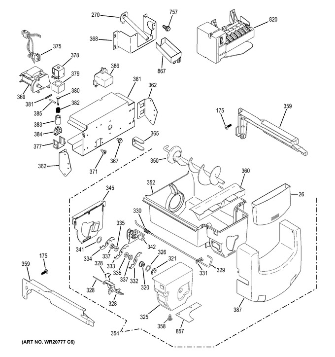 Diagram for GSS23HGHBCWW