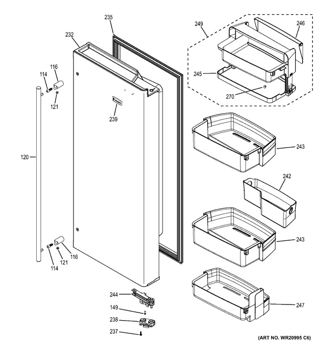 Diagram for ZWE23ESHBSS