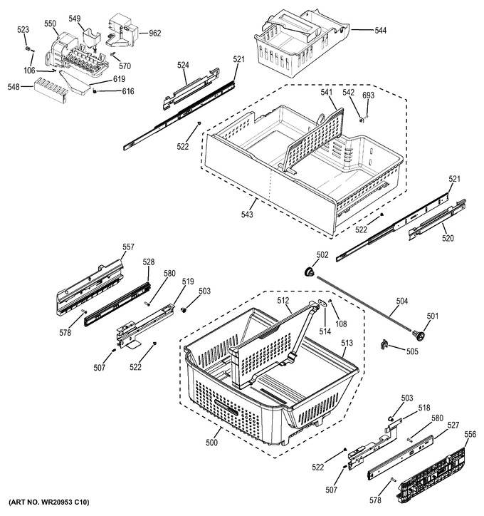 Diagram for ZWE23ESHBSS