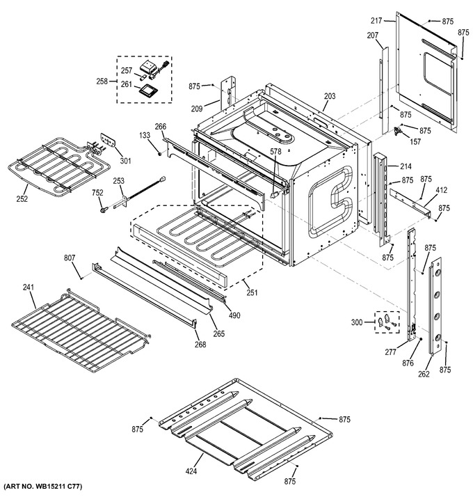Diagram for JCK3000SF3SS