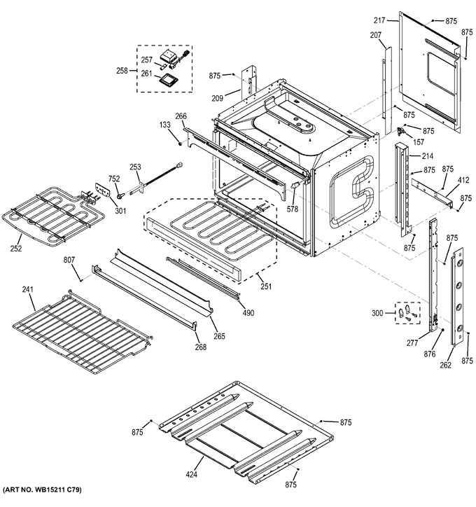 Diagram for JCT5000DF3BB