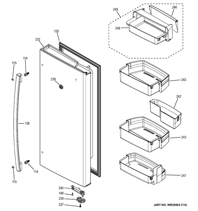 Diagram for GFE29HMEJES