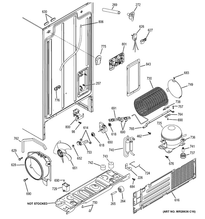 Diagram for GSH22JGDD BB