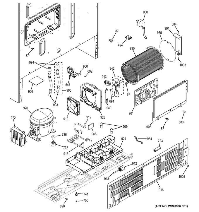 Diagram for GYE22KSHBSS