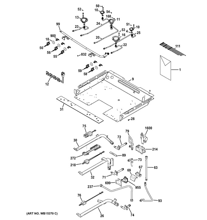 Diagram for JGB850EEF2ES