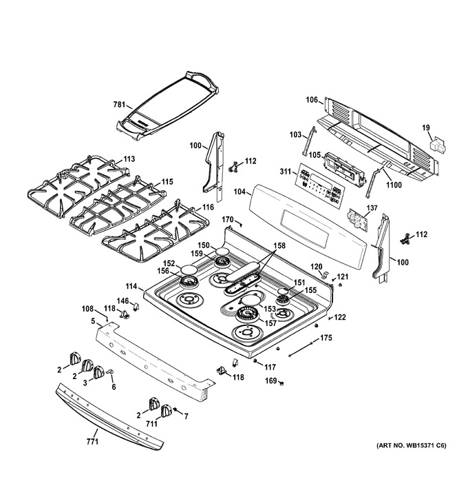Diagram for JGB850EEF2ES