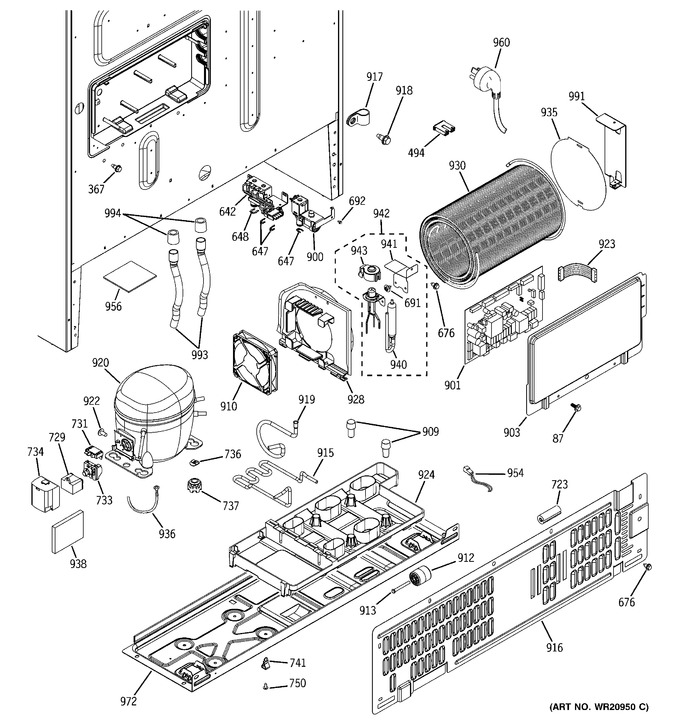 Diagram for GFE29HGDAWW