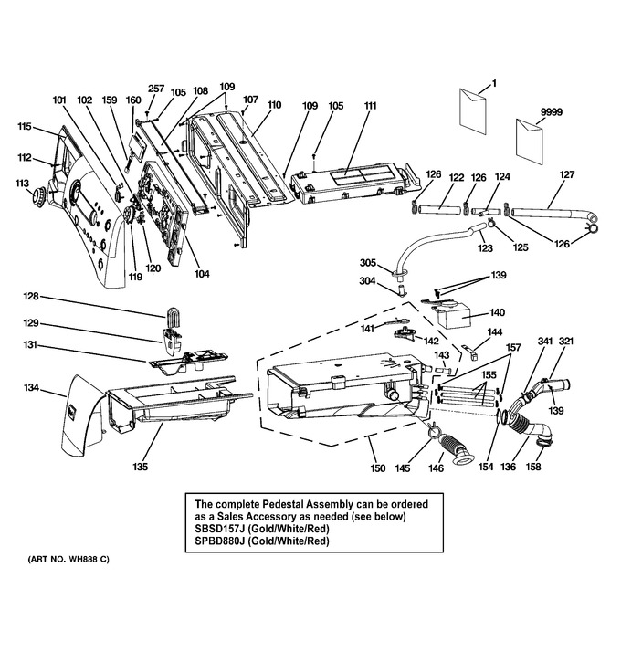Diagram for WPDH8800J0WW