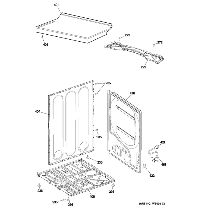 Diagram for GTDL210GD0WW