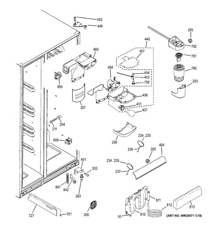 Diagram for GSS25CGHBCBB