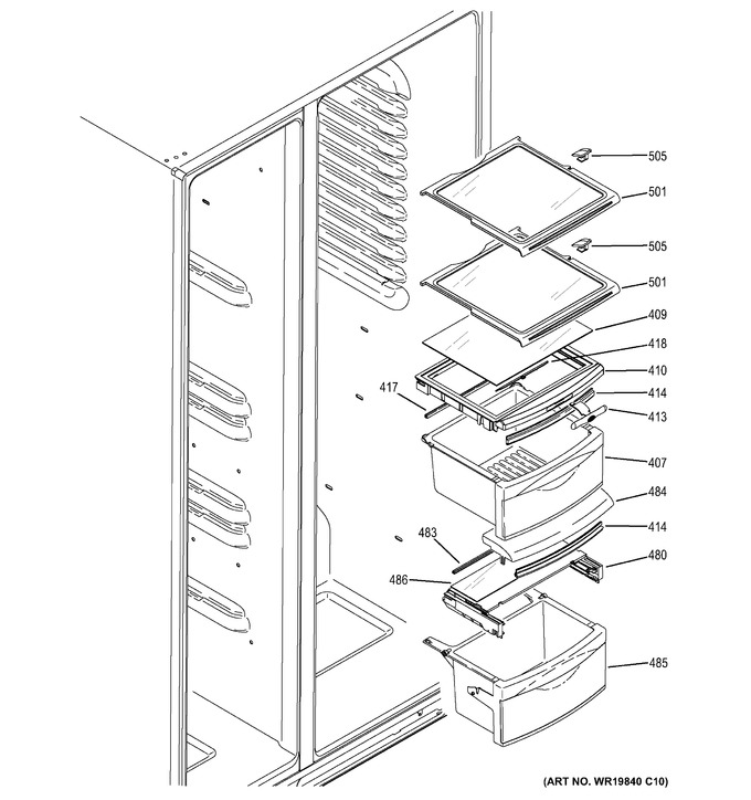 Diagram for GSS25CSHBCSS