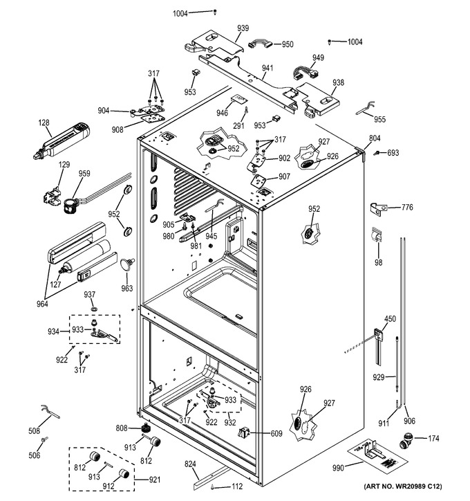 Diagram for PWE23KGDABB