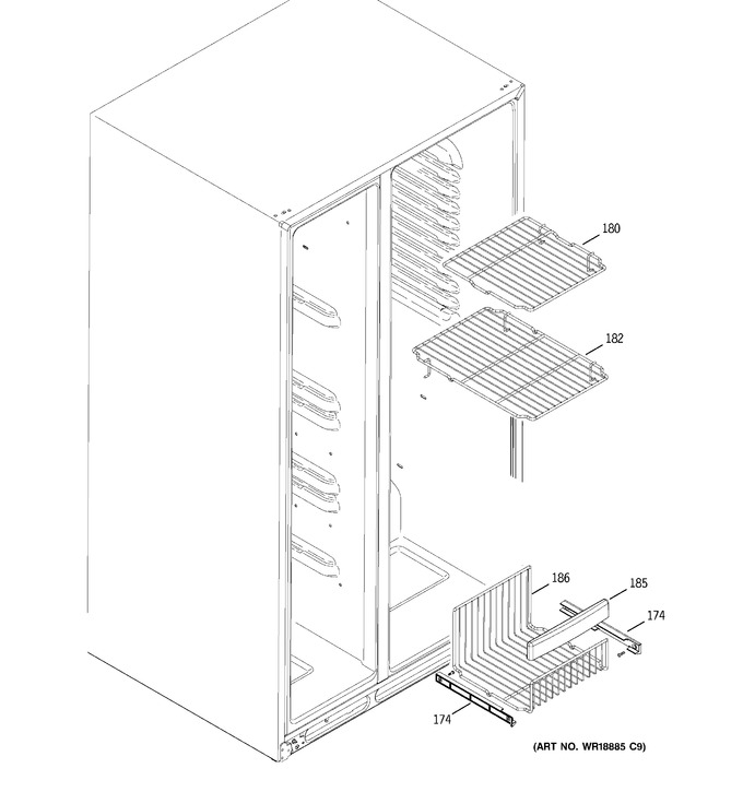 Diagram for GSF26KHWABB