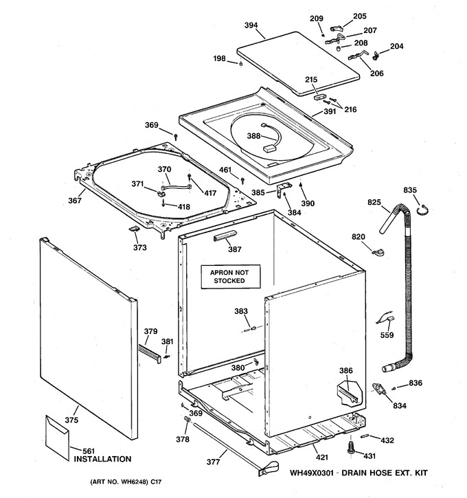 Diagram for WBSE2090A0WW