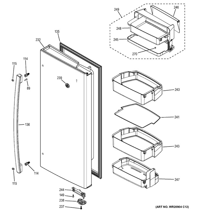 Diagram for DFE28JMHBES
