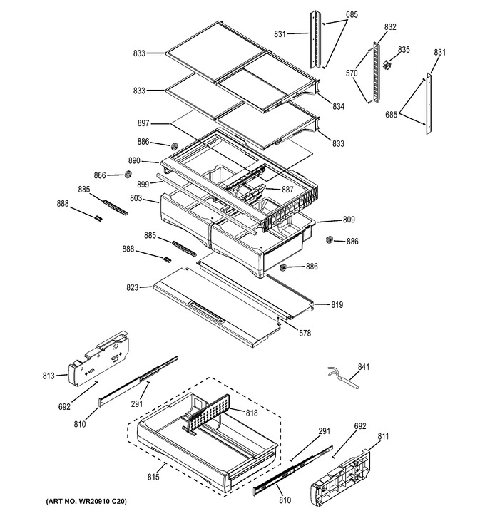 Diagram for DFE28JMHBES
