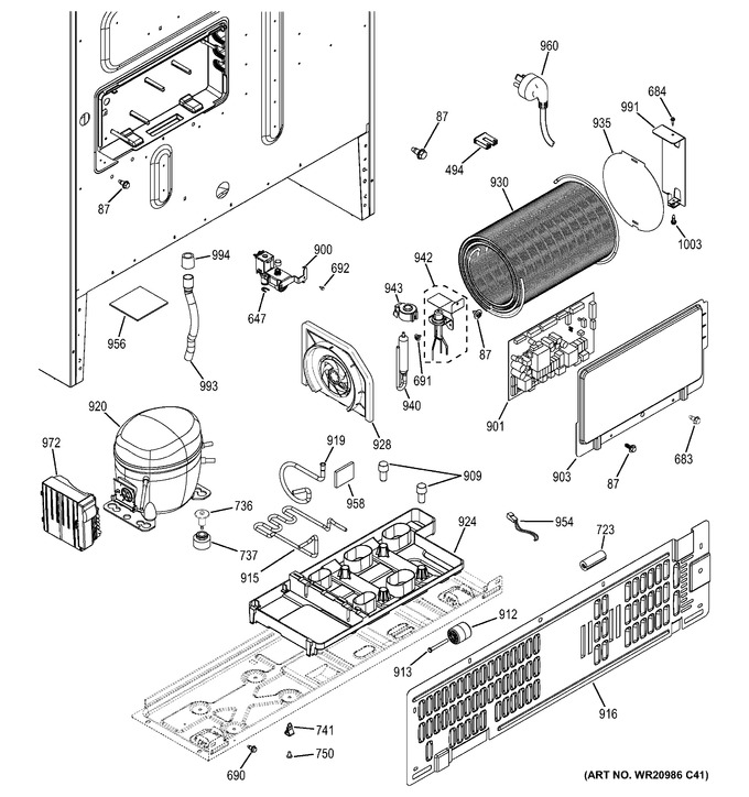 Diagram for GYE22KMHCES