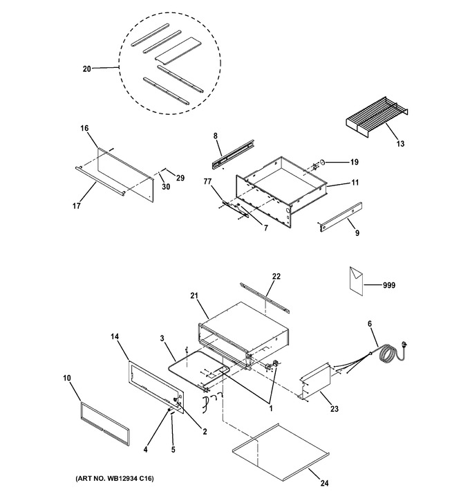 Diagram for ZW9000SJ1SS