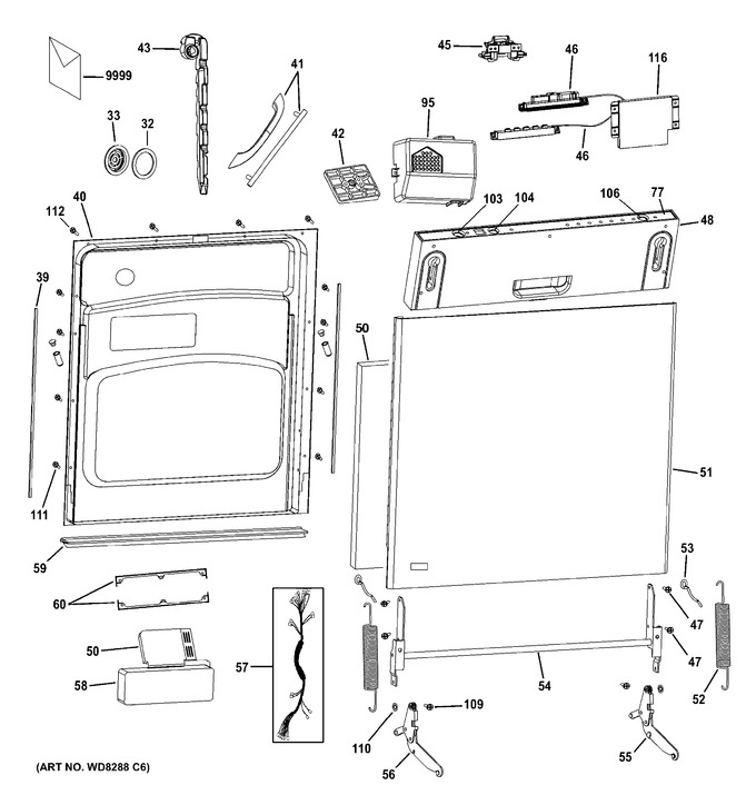Diagram for PDW1800N00WW
